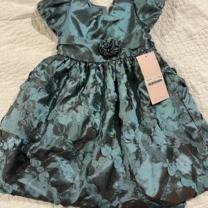 Formal dark teal dress